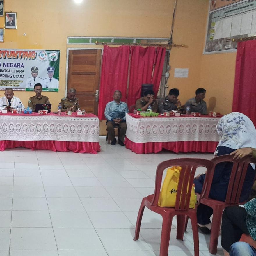 MUSYAWARAH DESA REMBUG STUNTING DESA KOTA NEGARA TAHUN 2024
